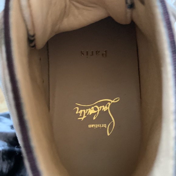 christian louboutin tennis shoes